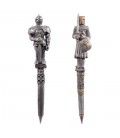 Stylo chevalier en armure